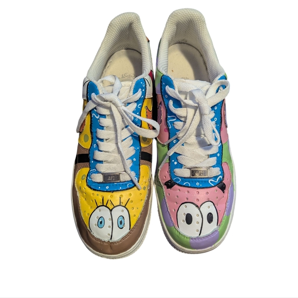 Custom Air Force 1 - Spongebob